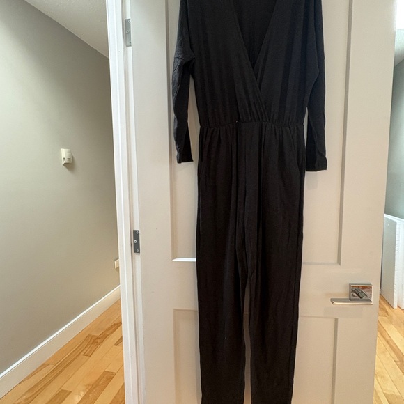 American Apparel Black Elegant Jumpsuit - Picture 1 of 5